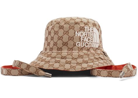 north face gucci bucket hat